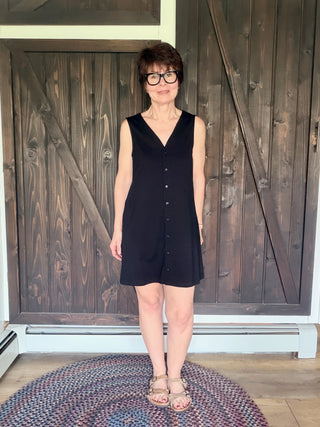 Solace Denim Mini Dress - Indigo-Dresses & RompersZ Supply Solace Denim Mini Dress – Indigo, Ocean Air & Black | VerClare Boutique-Shop the Z Supply Solace Denim Mini Dress in Indigo, Ocean Air Indigo & Black. Soft cotton knit jersey, V-neckline, button-front, mineral wash. Sizes XS–L.-VerClare Boutique