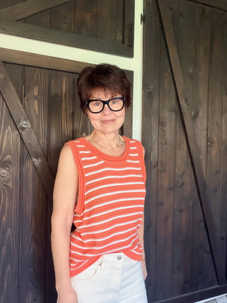 Margo Sleeveless Sweater Vest-ALL SALES FINAL-tops-VerClare Boutique