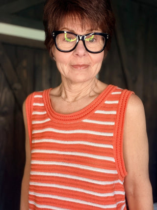 Margo Sleeveless Sweater Vest-ALL SALES FINAL-tops-VerClare Boutique