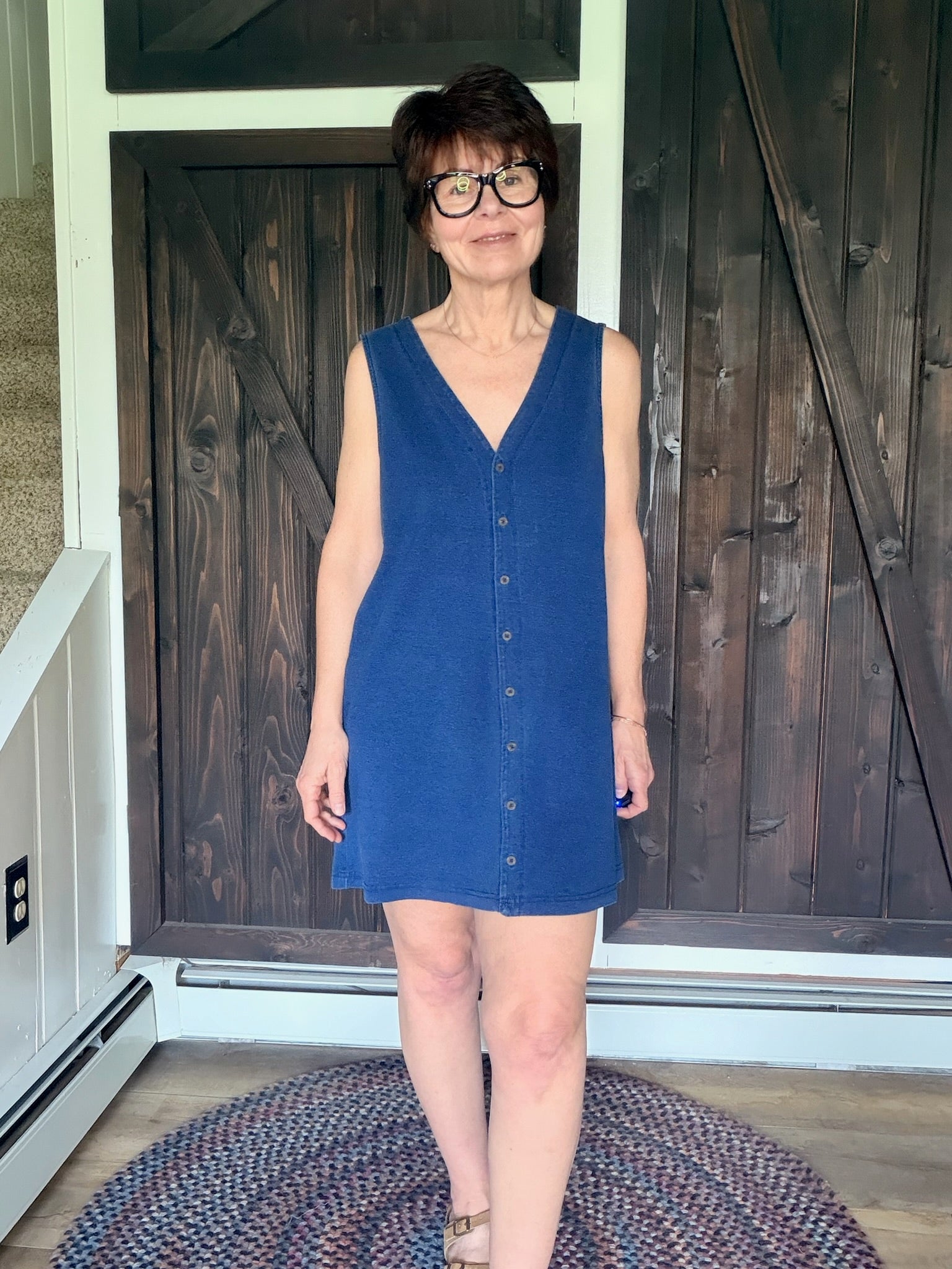 Z Supply Solace Denim Mini Dress - Indigo | VerClare Boutique Z Supply Solace Denim Mini Dress - Indigo | VerClare Boutique