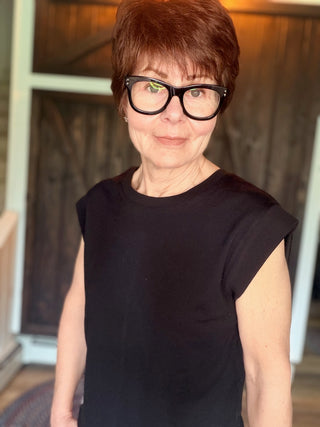 Camino Jersey Top - True Black-Tops Basic SolidZ Supply Camino Jersey Top in True Black | VerClare Boutique-Shop the Z Supply Camino Jersey Top in True Black — 100% cotton, relaxed fit. Sizes XS–L. Free US shipping on eligible orders.-VerClare Boutique