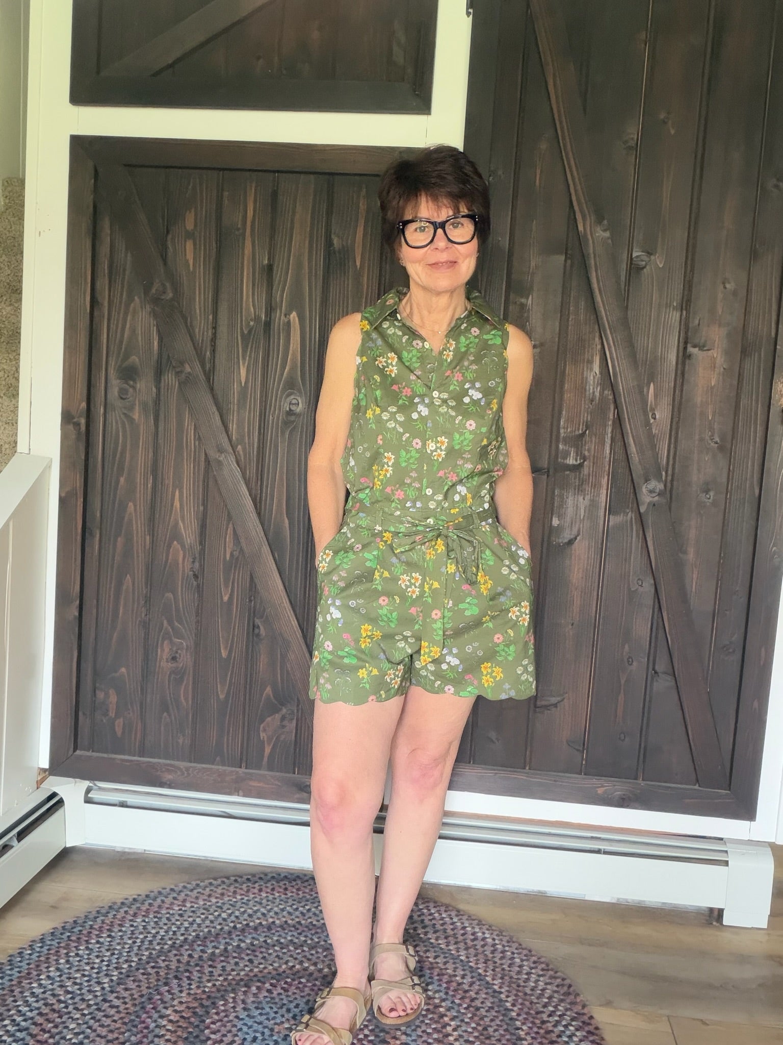 olive green romper dress Olive Green Romper