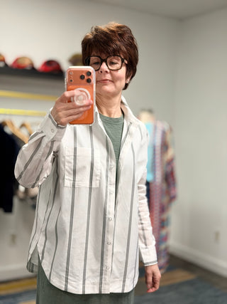 Rolling Hills Shirt - White