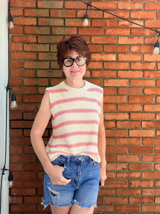 Daydream Stripe Knit Vest
