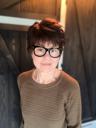 Lucy Cotton Sweater - Olive-SweatersLucy Cotton Sweater | VerClare Boutique | Jenison MI -Cotton Sweater is a beautiful long sleeve 100% cotton sweater featuring a round, scalloped collar with contrast top and bottom. Made from a 100% cotton fabric. Free US shipping from VerClare Boutique.-VerClare Boutique