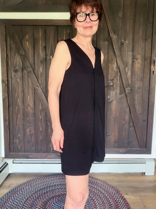 Solace Denim Mini Dress - Indigo-Dresses & RompersZ Supply Solace Denim Mini Dress – Indigo, Ocean Air & Black | VerClare Boutique-Shop the Z Supply Solace Denim Mini Dress in Indigo, Ocean Air Indigo & Black. Soft cotton knit jersey, V-neckline, button-front, mineral wash. Sizes XS–L.-VerClare Boutique