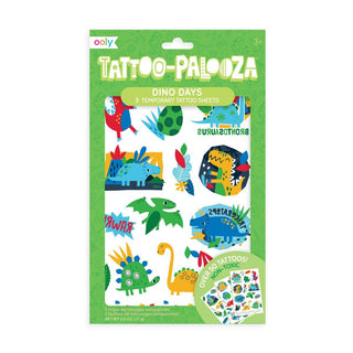 Tattoo Palooza Temporary Tattoo: Dino Days-Stocking Stuffers-VerClare Boutique