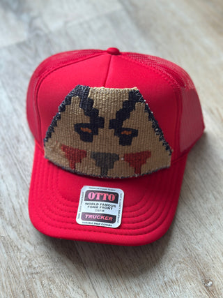 Orijinal Designs Trucker Cap-Red with Rust, Taupe & Black-AccessoriesOrijinal Designs Trucker Cap-Black | VerClare Boutique | Chenoa, IL-Trucker Hat. Wear with care! Structured Bill. Final sale. Free US shipping on all eligible orders. Shop Pay Accepted. Located in Chenoa, Illinois.-VerClare Boutique