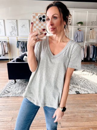 Elara Cotton Jersey Top - 3 Colors-Tops Basic SolidZ-Supply Elara Cotton Jersey Top-3 Colors | VerClare Boutique | Chenoa, IL-Shop the Z-Supply Elara Cotton Jersey Top-3 Colors. Available now at VerClare Boutique! | VerClare Boutique | Chenoa, IL-VerClare Boutique