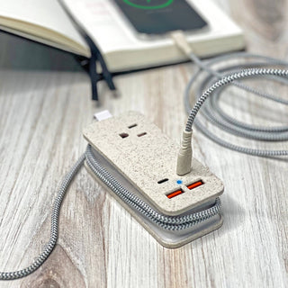 POWER TRIP ECO OUTLET/USB/USB-C CHARGER-Stocking Stuffers-VerClare Boutique