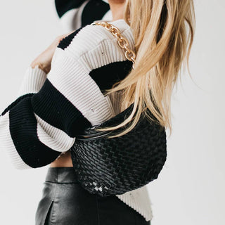 Bold Metal Chain Shoulder Strap-Accessories-VerClare Boutique