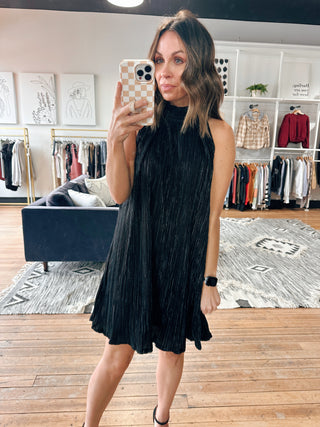 The Midnight Celebration Dress-Dresses & Rompers-VerClare Boutique