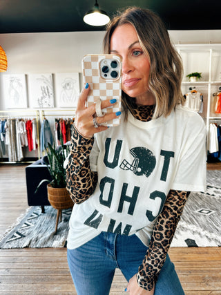 Birdie Lace Mesh Top - 5 Colors-Tops Casual-VerClare Boutique