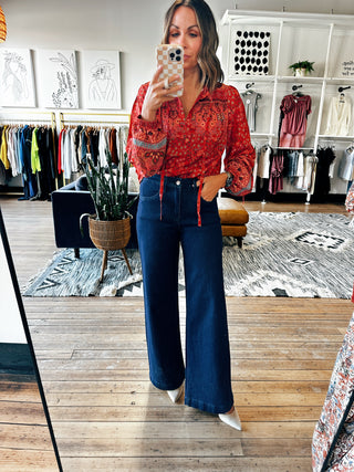 Classic Dark Wash Trouser Jeans-BottomsClassic Dark Wash Trouser Jeans | VerClare Boutique | Chenoa, IL-Women's Trouser Jeans | Classic Dark Wash Trouser Jeans | Sizes: 24, 25, 25, 27, 28, 29, 30, 31, 32 | Free US shipping on all eligible orders. Chenoa, Illinois-VerClare Boutique