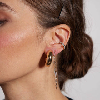 Crystal Ear Cuff-Accessories-VerClare Boutique