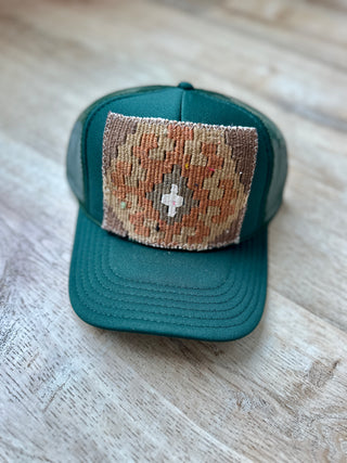 Orijinal Designs Trucker Cap-Green with Brown, Taupe, Orange-AccessoriesOrijinal Designs Trucker Cap-Black | VerClare Boutique | Chenoa, IL-Trucker Hat. Wear with care! Structured Bill. Final sale. Free US shipping on all eligible orders. Shop Pay Accepted. Located in Chenoa, Illinois.-VerClare Boutique