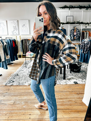 Lena Plaid Shirt-Tops CasualLena Plaid Shirt | VerClare Boutique | Chenoa, IL-Lena Plaid Shirt! Featuring a relaxed style, longer length flannel shirt, and we suggest grabbing your true size. Located in Chenoa, Illinois about 20 minutes outside of Bloomington & Normal, IL in McLean County. Free Shipping on eligible Orders. Shop Pay Accepted.-VerClare Boutique