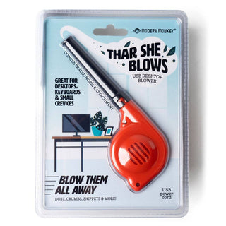 Modern Monkey® Thar She Blows USB Desktop Blower-Stocking Stuffers-VerClare Boutique