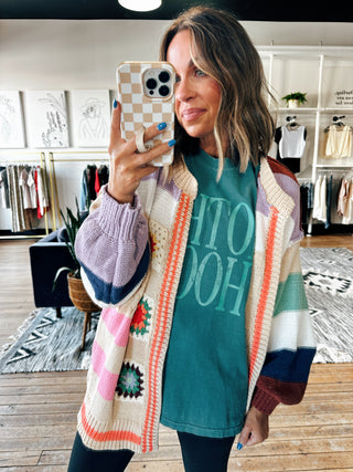 Scout Patch Detail Sweater - 2 Colors-Sweaters-VerClare Boutique