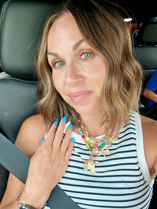 Starfish Color Burst Necklace-AccessoriesStarfish Color Burst Necklace | VerClare Boutique-VerClare Boutique