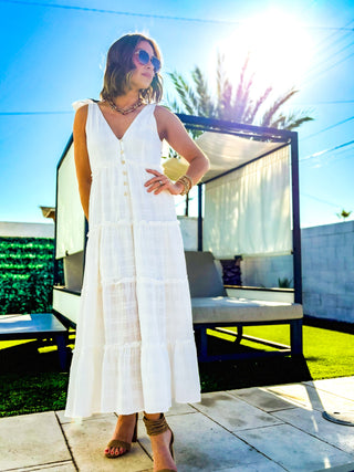 Heritage Sleeveless Dress-VerClare Boutique