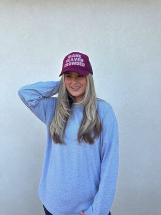 Make Heaven Crowded Trucker-Accessories-VerClare Boutique