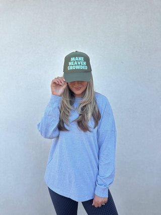 Make Heaven Crowded Trucker-Accessories-VerClare Boutique