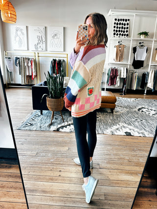 Scout Patch Detail Sweater - 2 Colors-Sweaters-VerClare Boutique