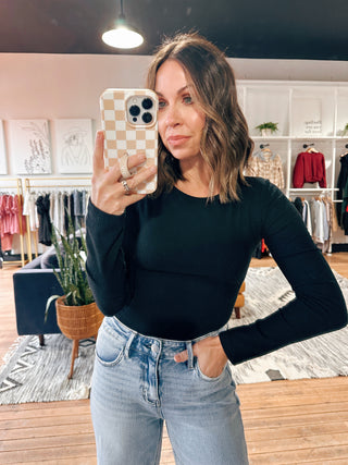 Day To Day Bodysuit-Tops Basic Solid-VerClare Boutique