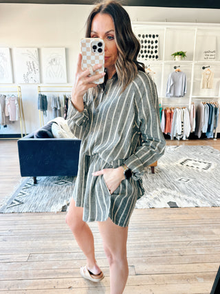 The Perfect Line Top - Black-Tops CasualHarper Two Piece Set-Blush | VerClare Boutique | Chenoa, IL-Women's Blush Lounge Set. Available in sizes: S, M, L. 60% Cotton, 40% Polyester. Free US shipping on all eligible orders. Located in Chenoa, Illinois.-VerClare Boutique