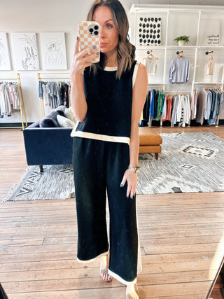 Blakely Halter Top & Flare Pants Set - 2 Colors-BottomsBlakely Halter Top & Flare Pants Set – 2 Colors | VerClare Boutique | Chenoa, IL-Shop the Blakely Halter Top & Flare Pants Set at VerClare Boutique. A chic matching set available in two colors, perfect for elevated everyday style or dressing up.-VerClare Boutique