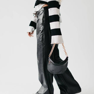 Bold Metal Chain Shoulder Strap-Accessories-VerClare Boutique