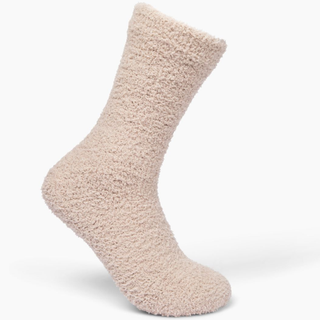 Cozy Cloud Socks - Ivory-Stocking Stuffers-VerClare Boutique