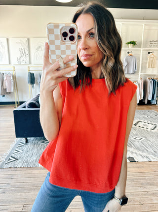 Keziah Washed Tank Top - 2 Colors