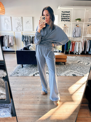 Levi Pants - Blue-Bottoms-VerClare Boutique