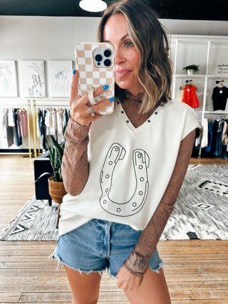 Birdie Lace Mesh Top - 5 Colors-Tops Casual-VerClare Boutique