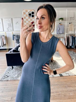 Linden Rib Midi Dress - 2 Colors-Dresses & RompersZ-Supply Linden Rib Midi Dress-2 Colors | VerClare Boutique | Chenoa, IL-Shop the Z-Supply Linden Rib Midi Dress-2 Colors. Available now at VerClare Boutique! | VerClare Boutique | Chenoa, IL-VerClare Boutique