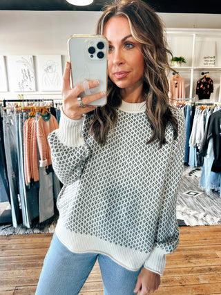 Tracy Charcoal Blend Sweater-Sweaters-VerClare Boutique