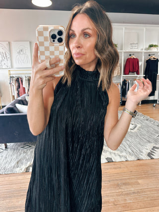 The Midnight Celebration Dress-Dresses & Rompers-VerClare Boutique