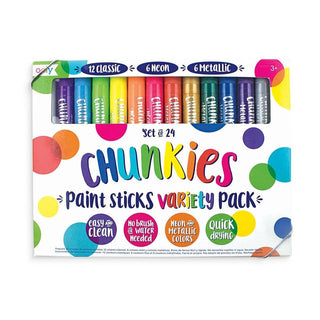 Chunkies Paint Sticks Variety Pack - Set of 24-Stocking Stuffers-VerClare Boutique