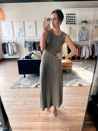 Linden Rib Midi Dress - 2 Colors-Dresses & RompersZ-Supply Linden Rib Midi Dress-2 Colors | VerClare Boutique | Chenoa, IL-Shop the Z-Supply Linden Rib Midi Dress-2 Colors. Available now at VerClare Boutique! | VerClare Boutique | Chenoa, IL-VerClare Boutique
