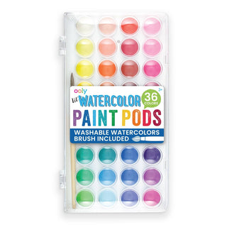 Lil' Paint Pods Watercolor Paint - Set of 36-Stocking Stuffers-VerClare Boutique