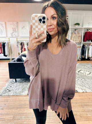 Krystal Waffle Knit Oversize - 3 Colors-Tops Basic Solid-VerClare Boutique