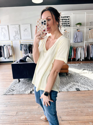 Elara Cotton Jersey Top - 3 Colors-Tops Basic SolidZ-Supply Elara Cotton Jersey Top-3 Colors | VerClare Boutique | Chenoa, IL-Shop the Z-Supply Elara Cotton Jersey Top-3 Colors. Available now at VerClare Boutique! | VerClare Boutique | Chenoa, IL-VerClare Boutique