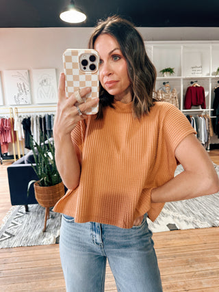 Sofia Knit Top-Tops Basic Solid-VerClare Boutique
