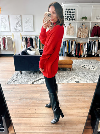 Aubrey Oversized Textured Sweater Tunic-Dresses & RompersAubrey Oversized Textured Sweater Tunic for Women | VerClare Boutique | Chenoa, IL-Shop the Aubrey Oversized Textured Sweater Tunic for women featuring a soft textured knit, relaxed oversized fit, and tunic length perfect for leggings and everyday wear at VerClare Boutique.-VerClare Boutique