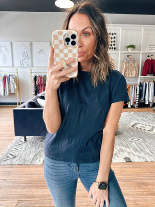 Z Supply Modern Slub Tee-3 Colors-Tops Basic SolidZ Supply Modern Slub Tee – 3 Colors | VerClare Boutique | Chenoa, IL-Shop the Z Supply Modern Slub Tee at VerClare Boutique. A soft women’s slub cotton t-shirt with a relaxed fit, available in 3 everyday colors.-VerClare Boutique