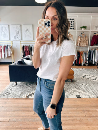 Z Supply Modern Slub Tee-3 Colors-Tops Basic SolidZ Supply Modern Slub Tee – 3 Colors | VerClare Boutique | Chenoa, IL-Shop the Z Supply Modern Slub Tee at VerClare Boutique. A soft women’s slub cotton t-shirt with a relaxed fit, available in 3 everyday colors.-VerClare Boutique