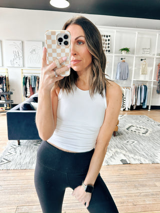 Jana High Neck Jersey Tank-3 Colors