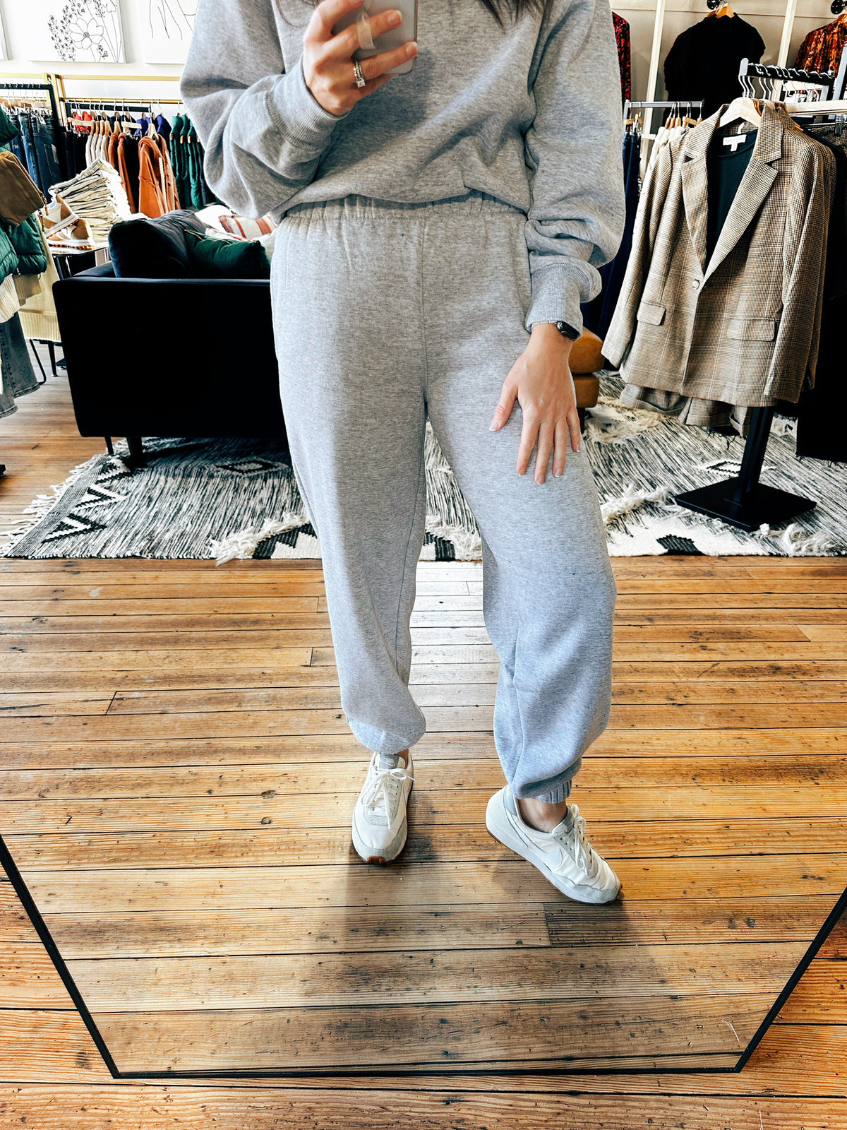 Fleecy Jogger Pants-3 Colors (XL Pants Only)-Bottoms-VerClare Boutique